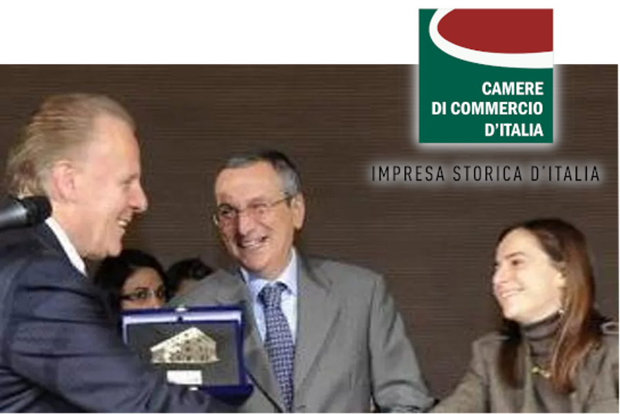 2012 - Anna e Claudio alla premiazione presso la Camera di Commercio